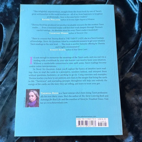 Tarot: No Questions Asked Book Mastering the Art of Intuitive Read Theresa Reed - Picture 6 of 14